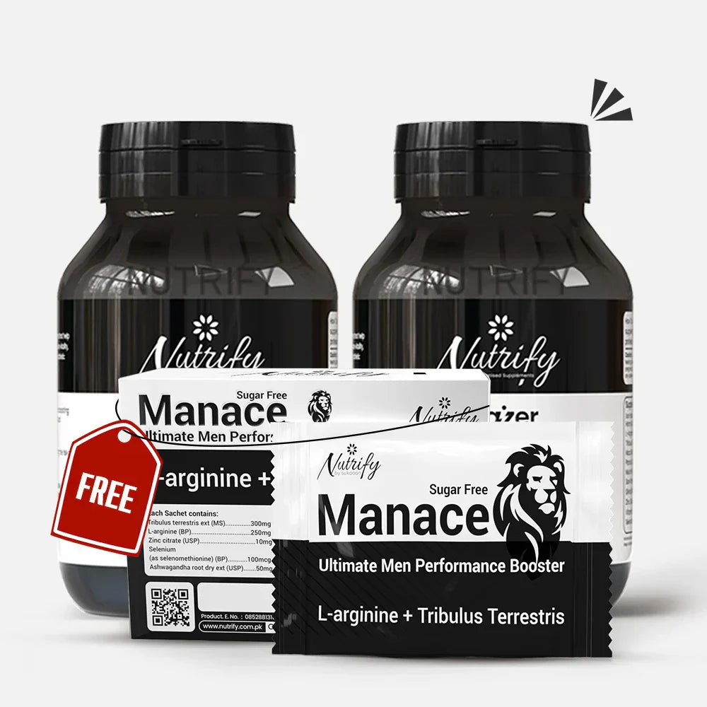 Nugizer Tablet/2 + Manace Sachet | Buy 2 Get 1 Free