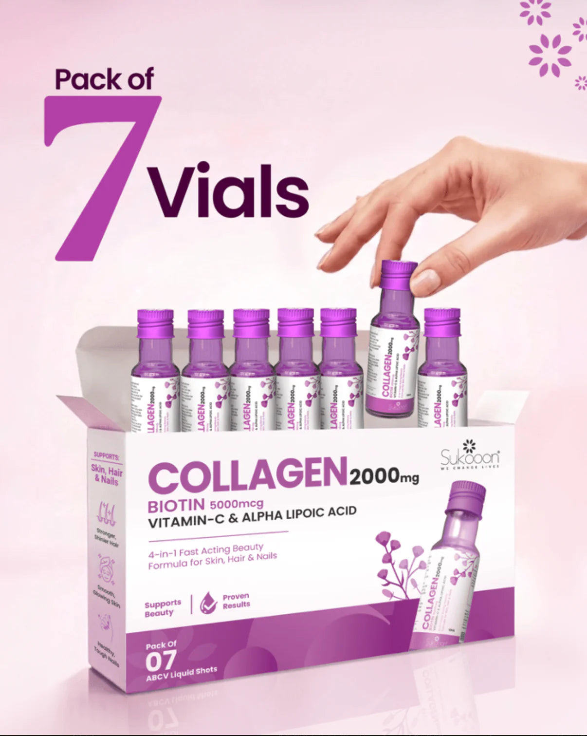 ABCV Collagen & Biotin Liquid Shot