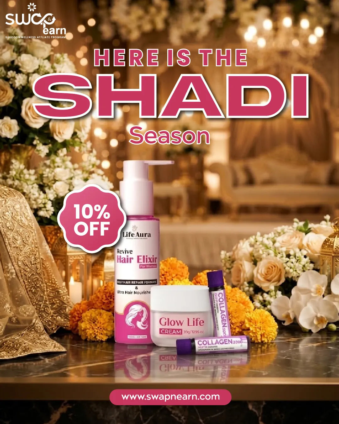 SWAP Women’s Complete Wedding Glow Bundle