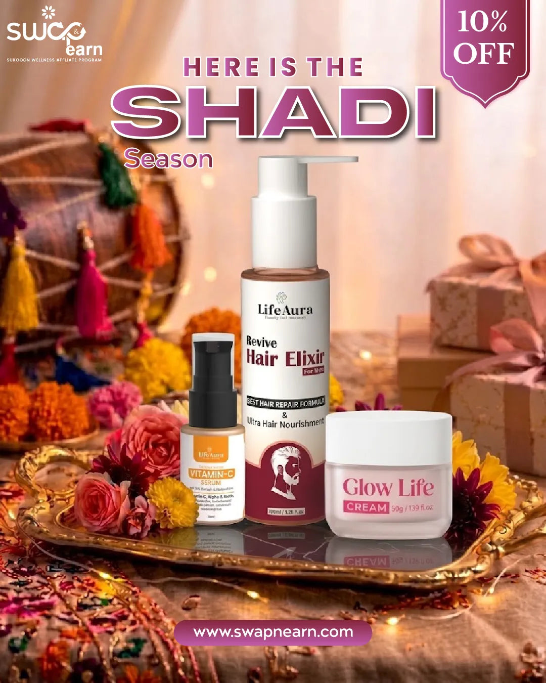 SWAP Men’s Groom & Glow Essentials Bundle