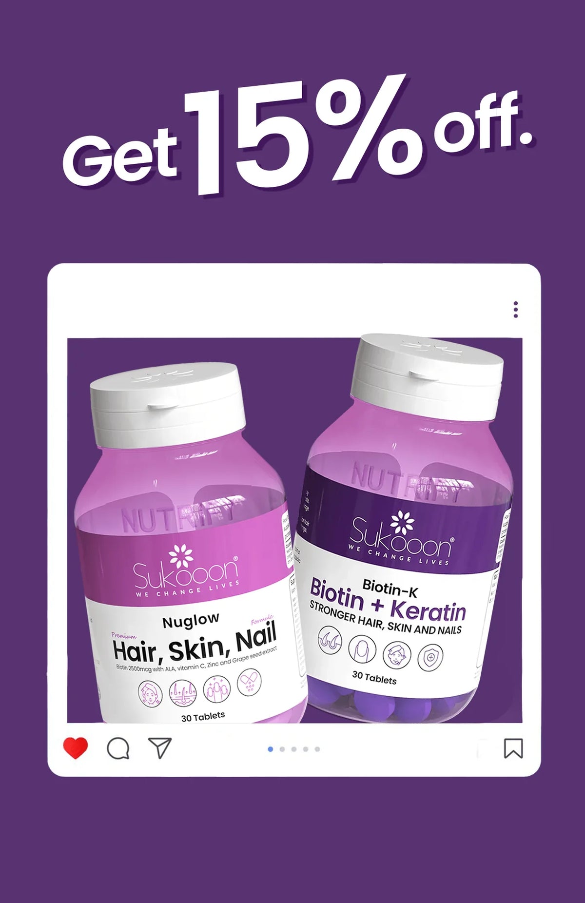 Hair, Skin & Nails Duo