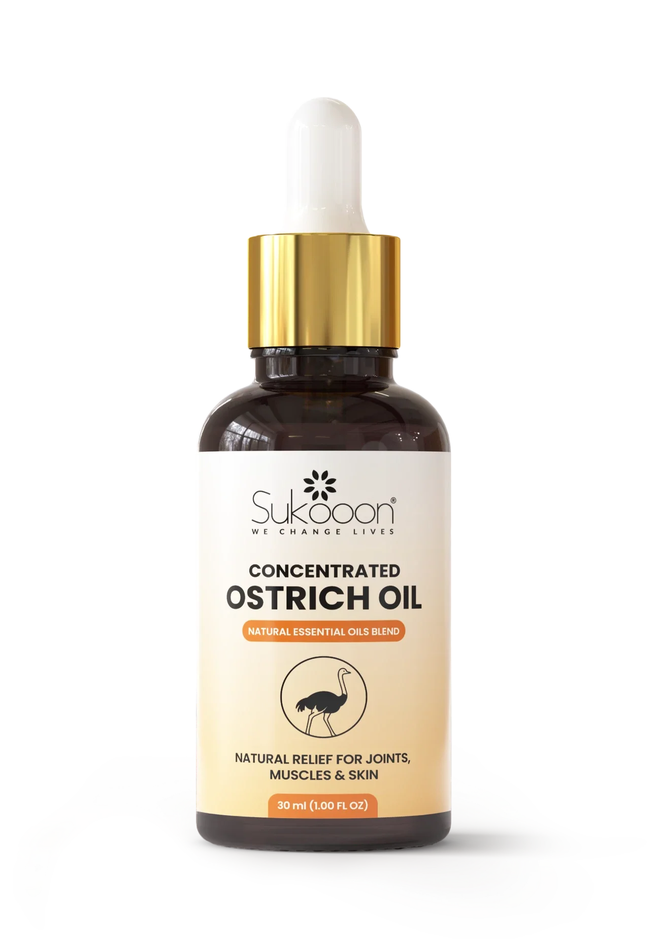 Concentrated Ostrich Oil – Natural Relief for Joints, Muscles & Skin