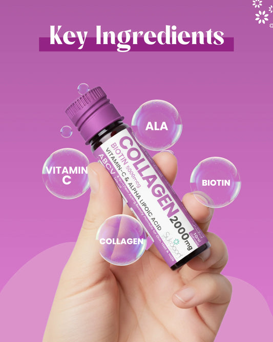 ABCV Collagen & Biotin Liquid Shot | Pack of 15 Vials