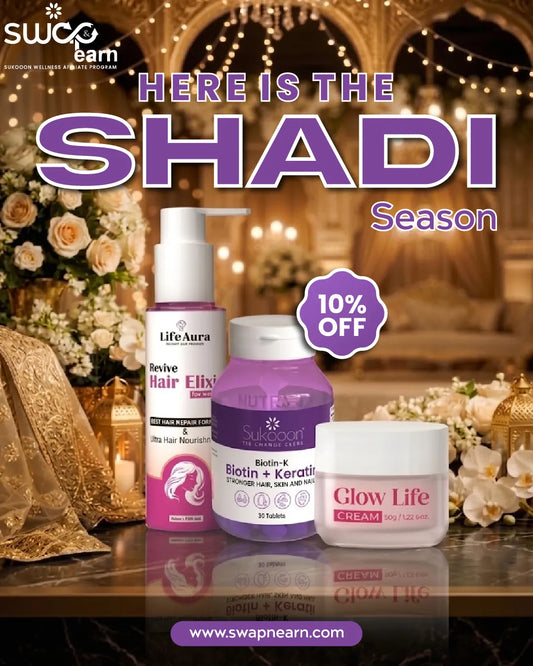 SWAP Women’s Hair, Skin & Glow Ritual Bundle