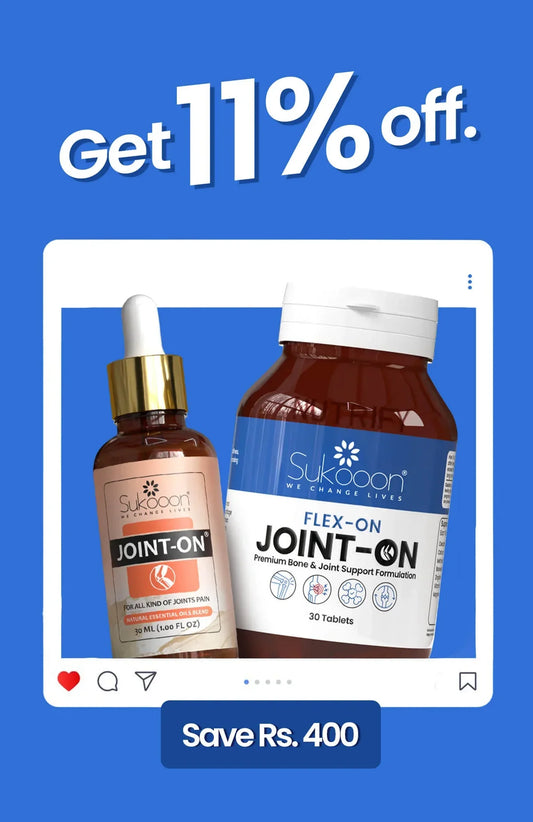 Joint-On (30ML) Essential Oil + Flex-On Tablets
