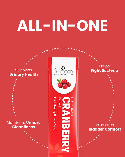 Nutricran (Cranberry Extract Sachet) by Sukooon 10's
