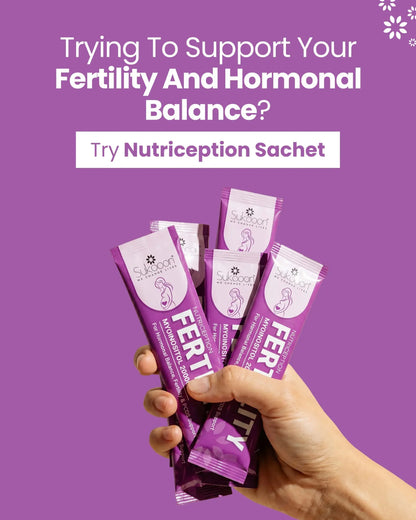NUTRICEPTION FERTILITY (Myoinositol 2000 mg) Sachet by Sukooon 10's