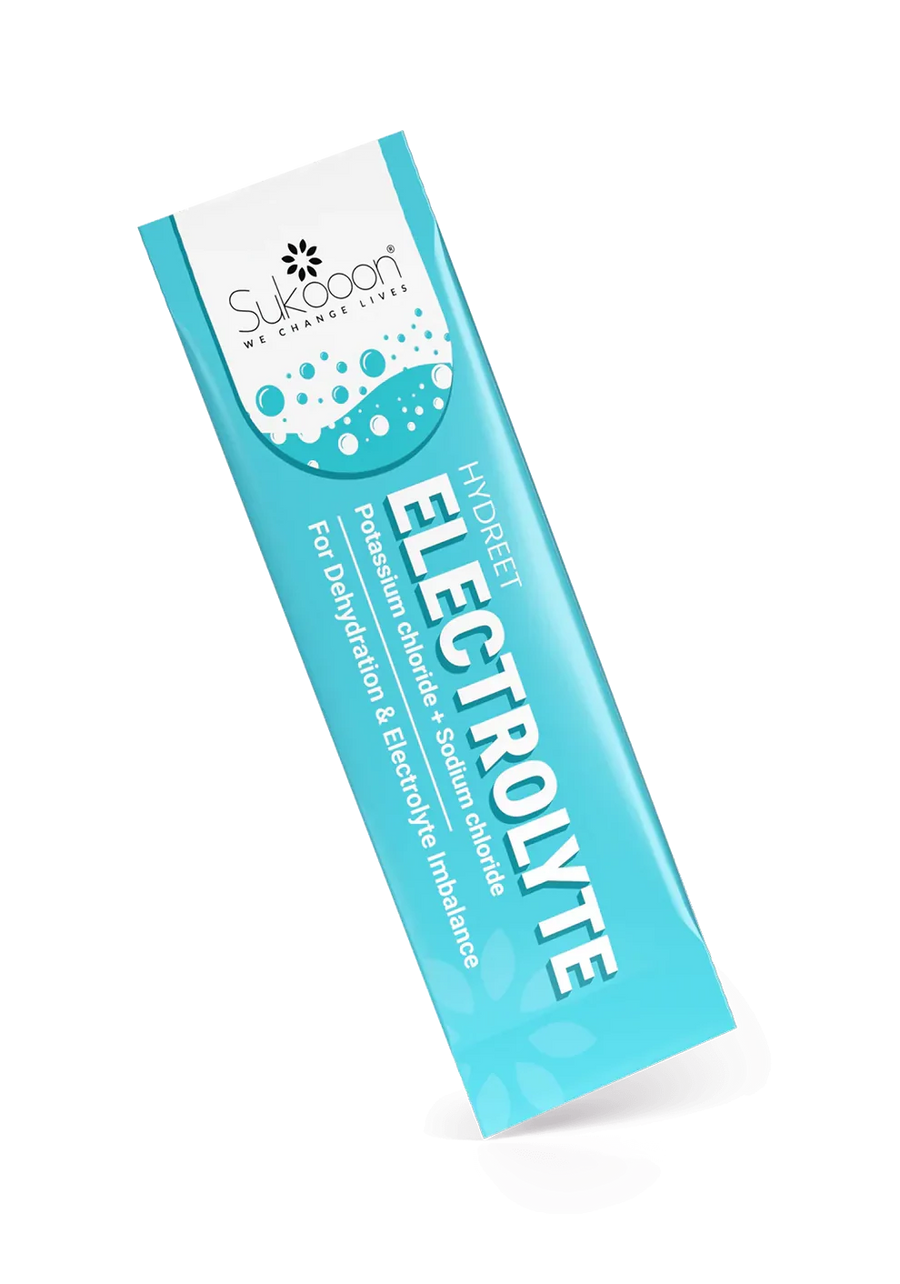 HYDREET Electrolytes (Potassium+ Sodium) Sachet by Sukooon 10's
