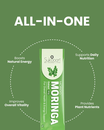 MORIGO (Moringa Extract 4 mg) Sachet by Sukooon 10's