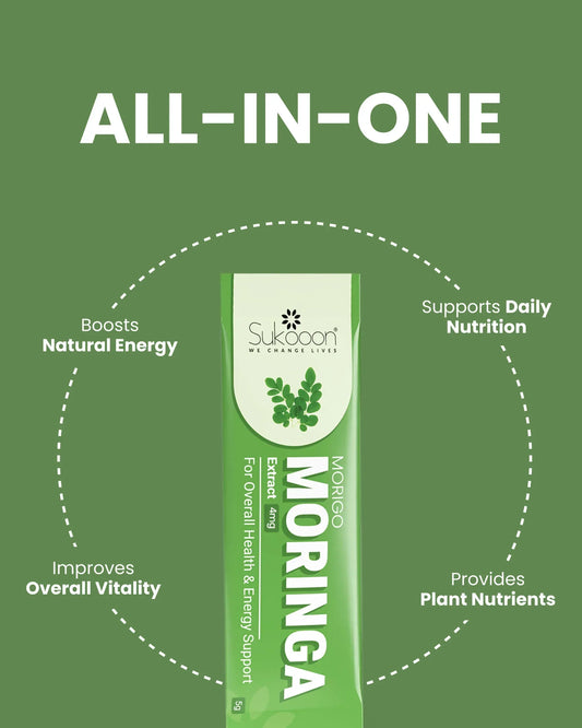 MORIGO (Moringa Extract 4 mg) Sachet by Sukooon 10's