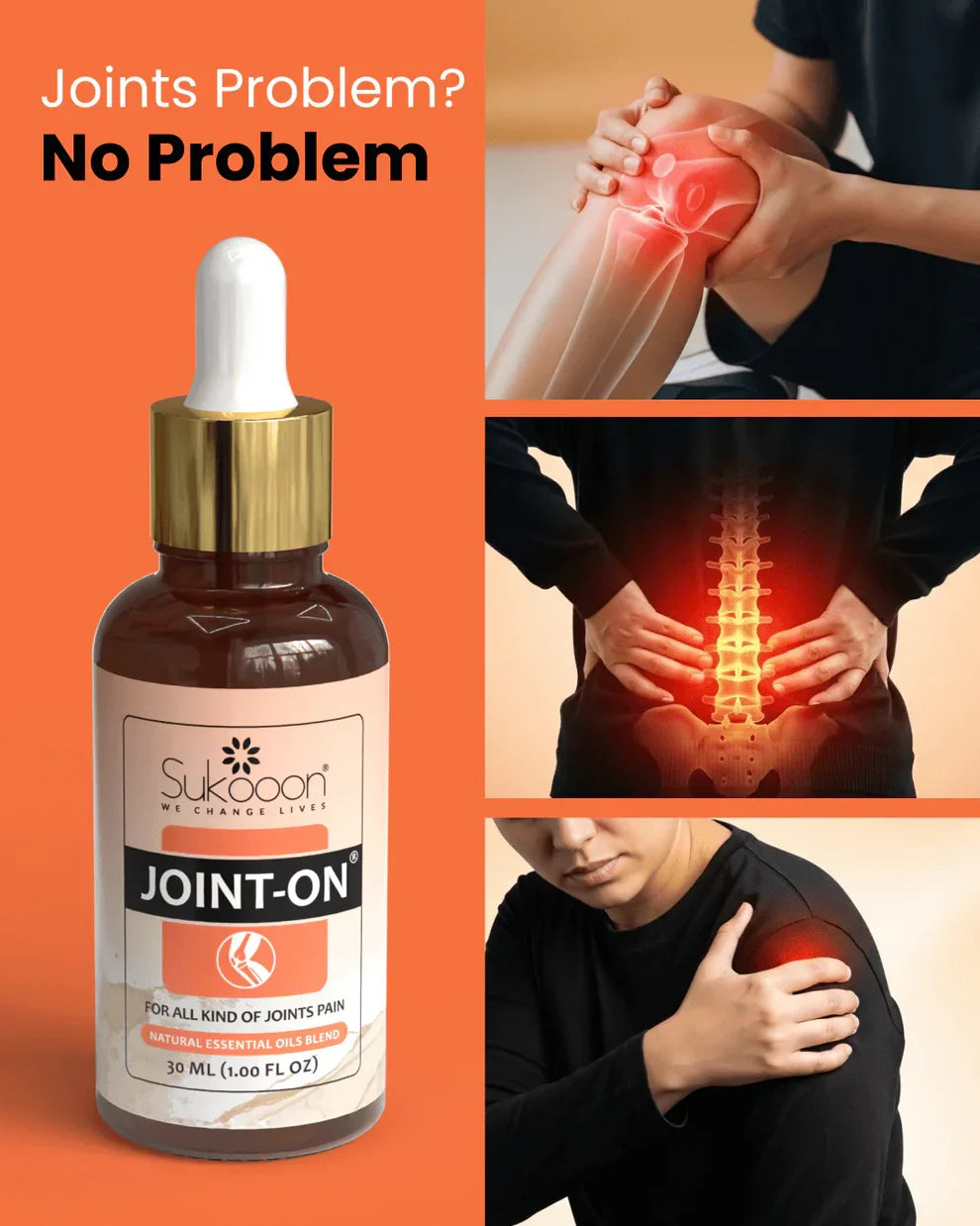 JOINT-ON | For Joints & Back Pain