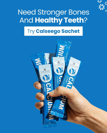 CALSEEGO (High-Strength Calcium+ Vitamin C) Sachet by Sukooon 10's