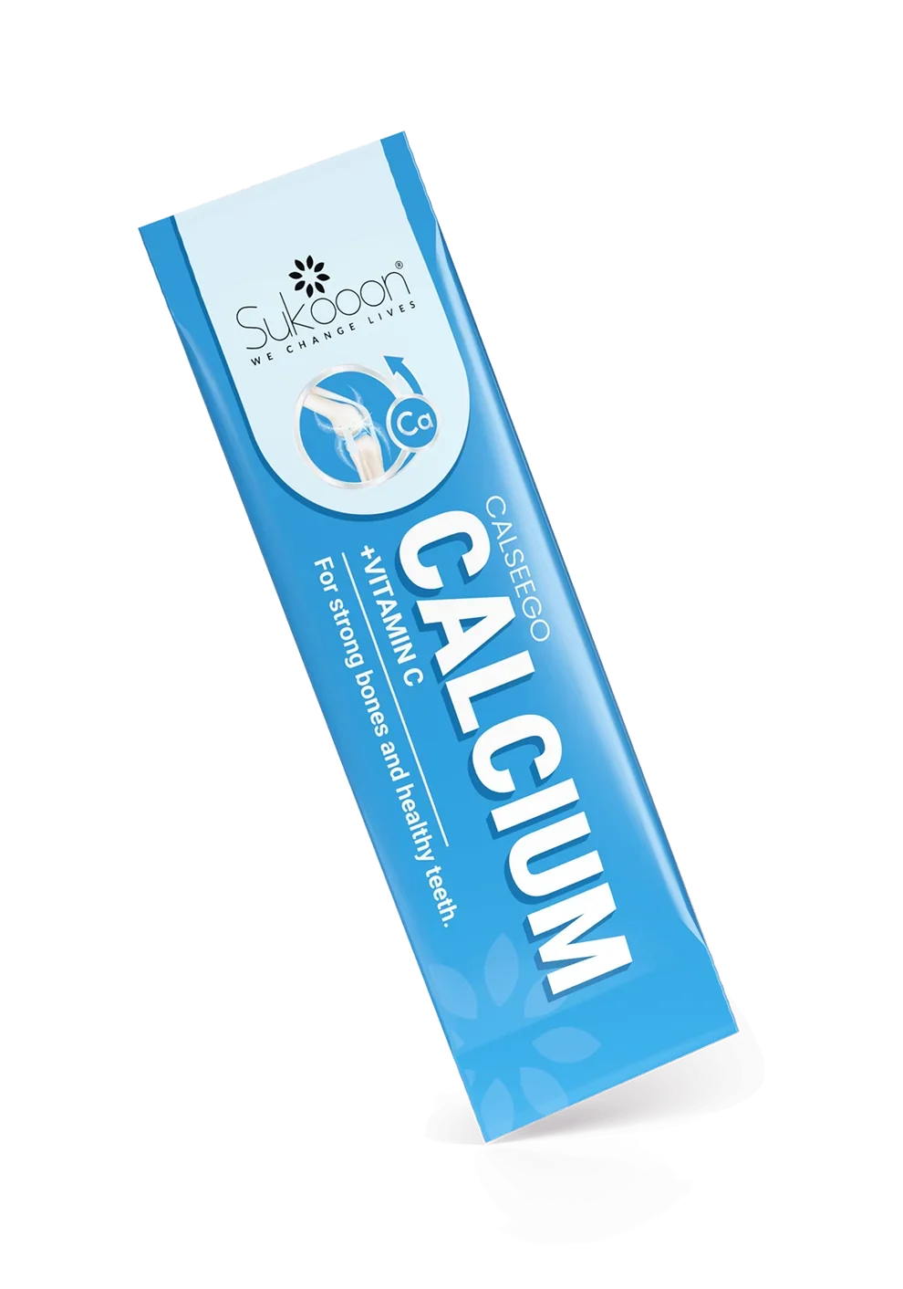 CALSEEGO (High-Strength Calcium+ Vitamin C) Sachet by Sukooon 10's