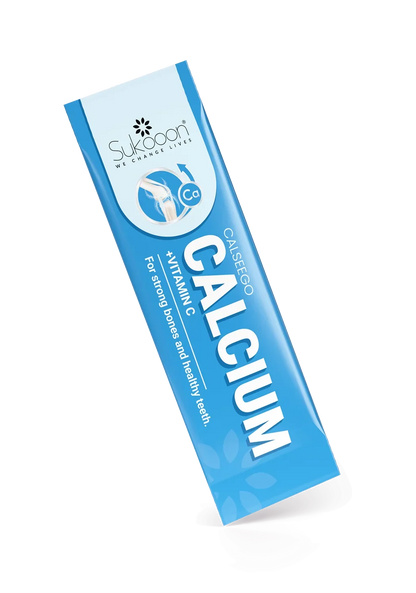 CALSEEGO (High-Strength Calcium+ Vitamin C) Sachet by Sukooon 10's