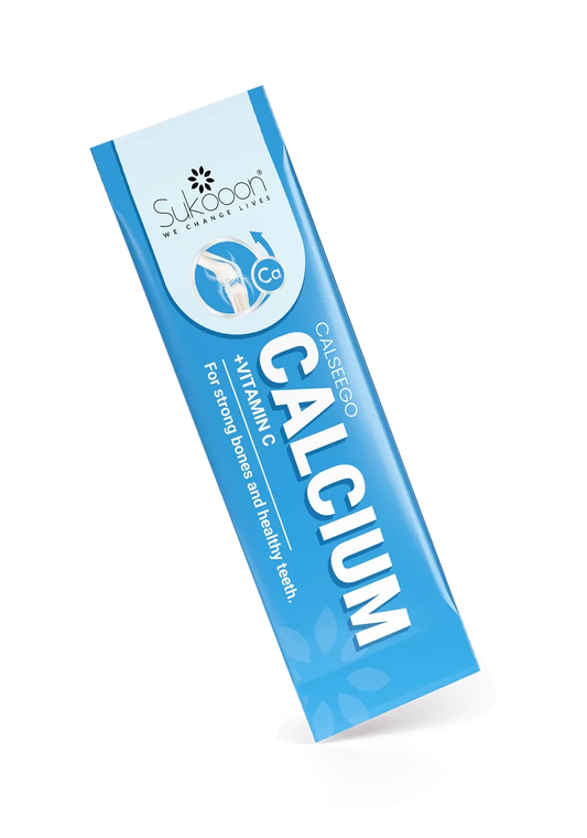 CALSEEGO (High-Strength Calcium+ Vitamin C) Sachet by Sukooon 10's