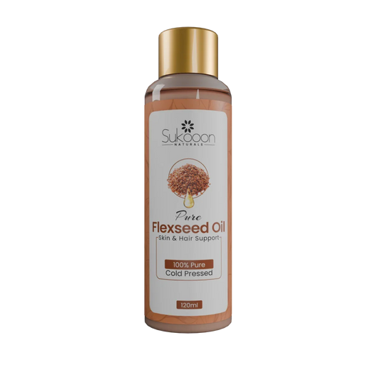 Flaxseed Oil | 120ml 100% Pure Cold Pressed Oil