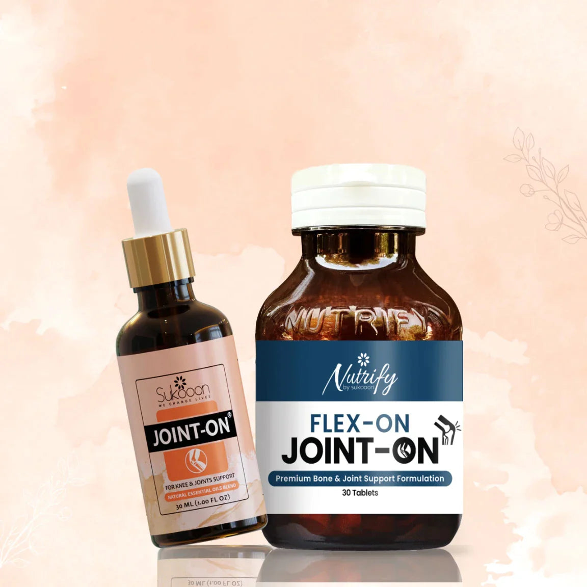 Joint-On Essential Oil + Flex-On Tablets
