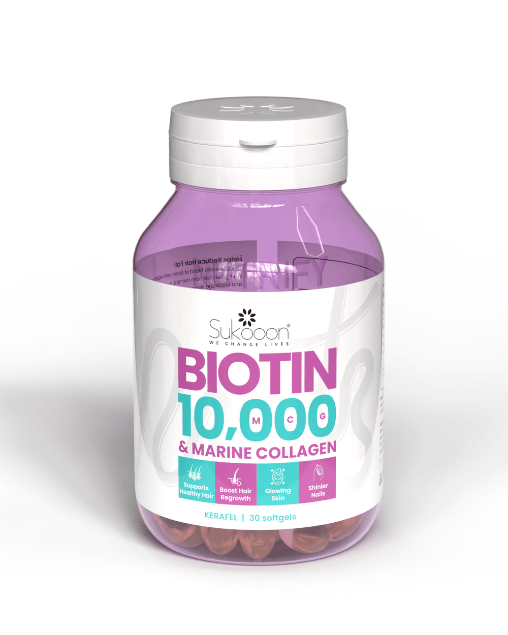 BIOTIN 10,000 mcg 30 Softgels